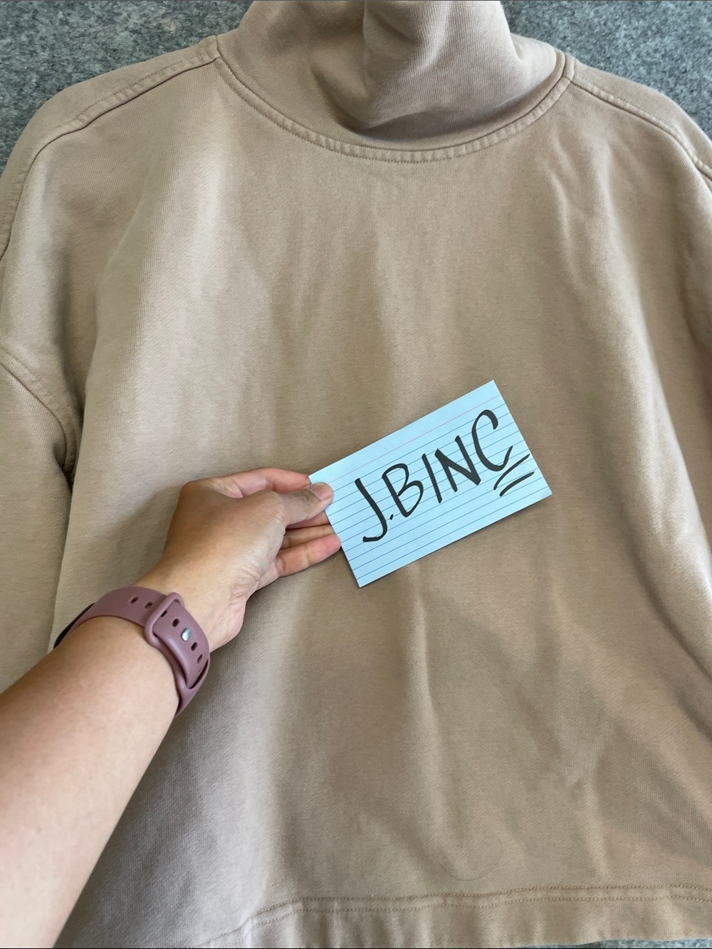 Everlane Organic Cotton Mock Neck Sweatshirt Small Minimalist Quiet Luxury - Picture 12 of 12